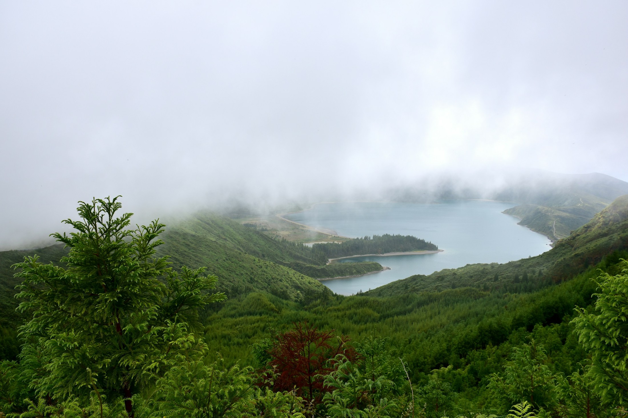 A rising fog (weather condition) | São Miguel Island in Portugal