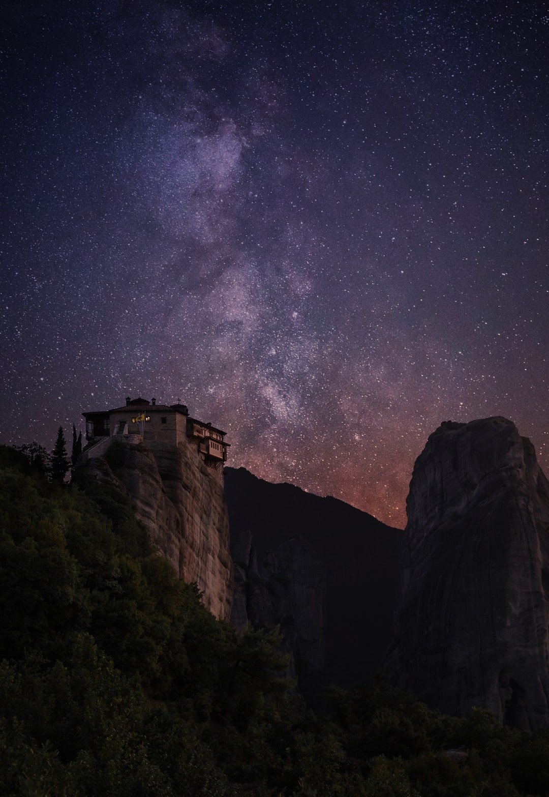 Meteora summer night | Meteora in Greece
