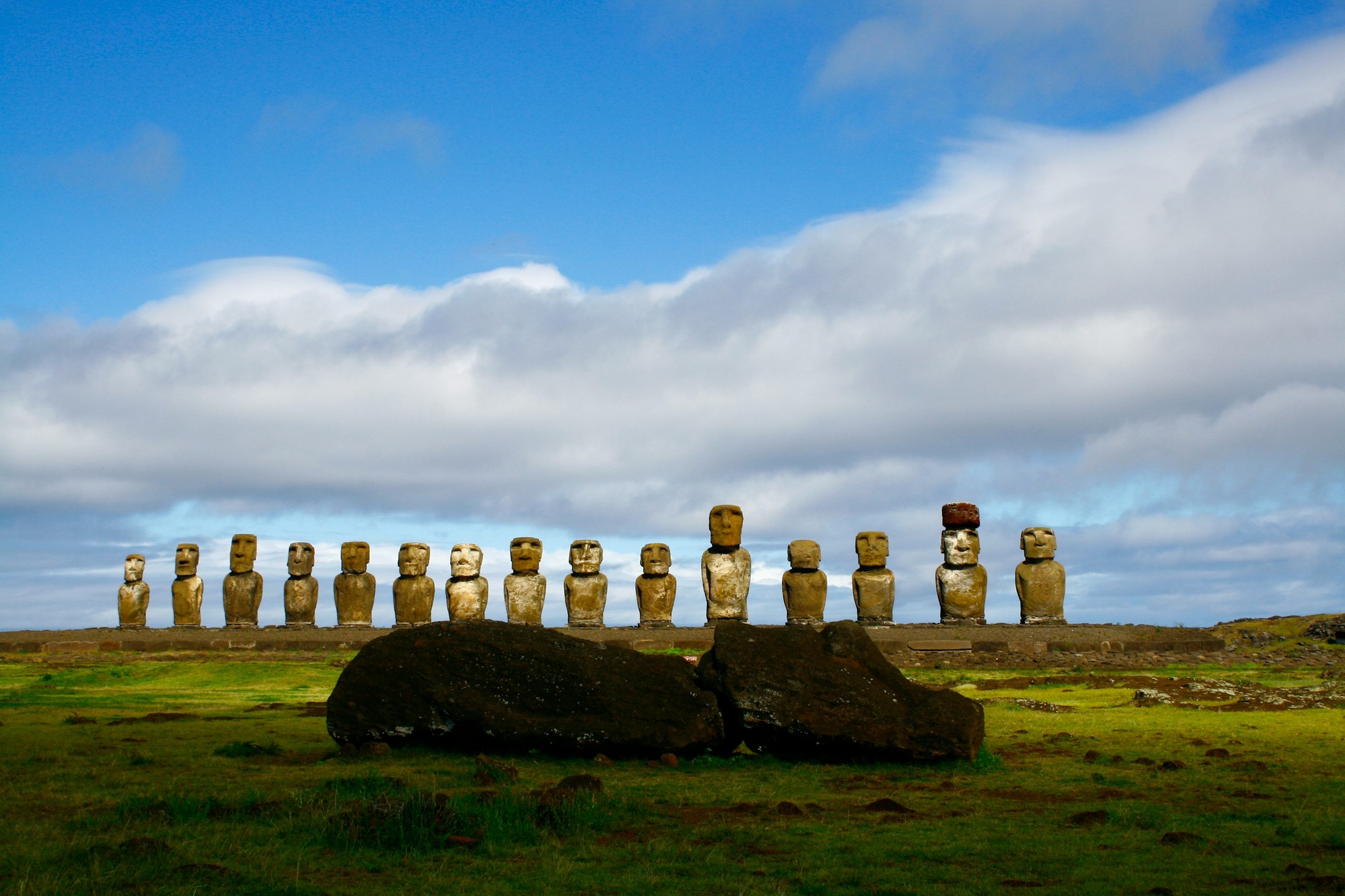 Moai or Memory from a another time  | Easter Island in Chile