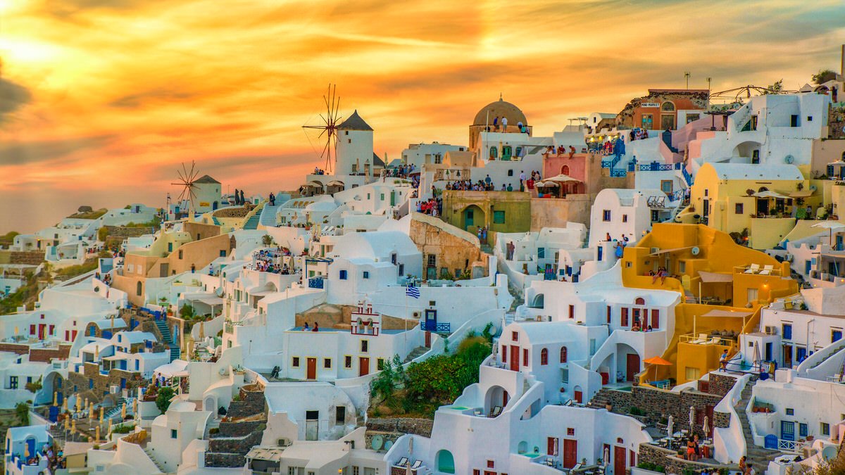 copyright Marian Baciu | Oia in Greece