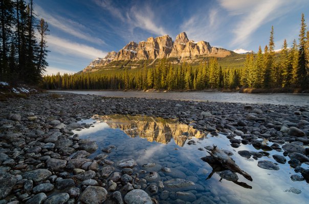 Photo of Bow Valley Parkway in Canada