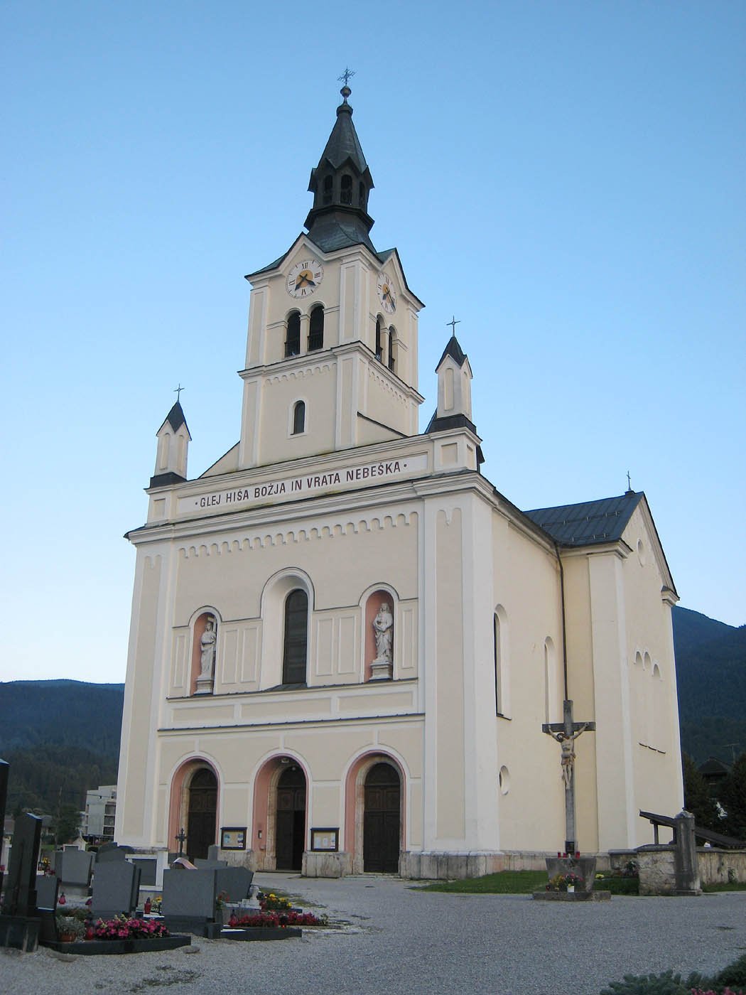 Bohinjska Bistrica church | Bohinjska Bistrica in Slovenia