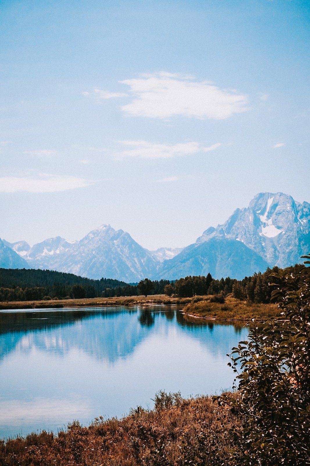 View of Jackson Lake in Grand Teton National Park | Yellowstone National Park in United States