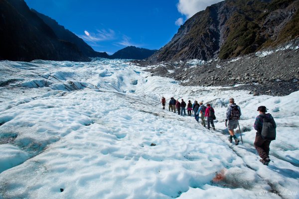 Image of Fox Glacier in New Zealand