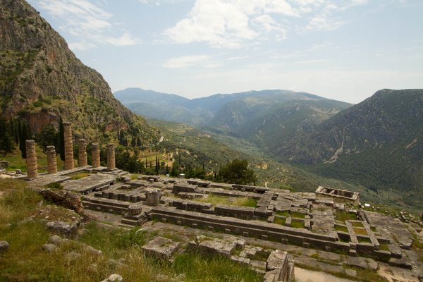 Image of Delphi in Greece