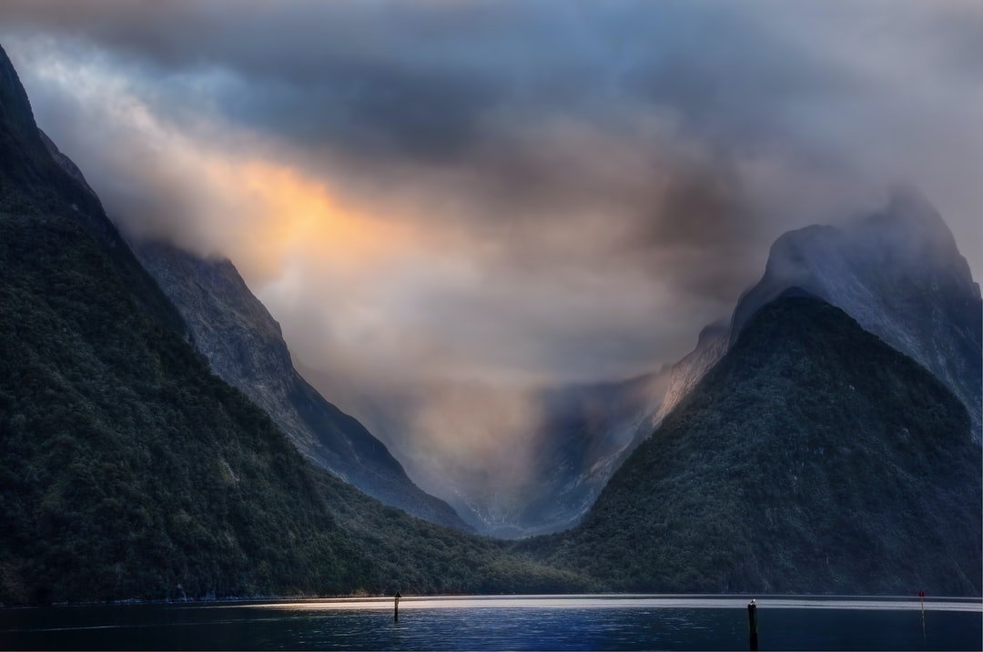 Taken in Milford Sound, New Zealand.   This was taken late in the afternoon on a rain-free day. | Milford Sound in New Zealand