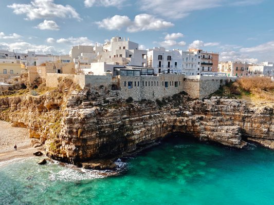 Image of Polignano a Mare in Italy
